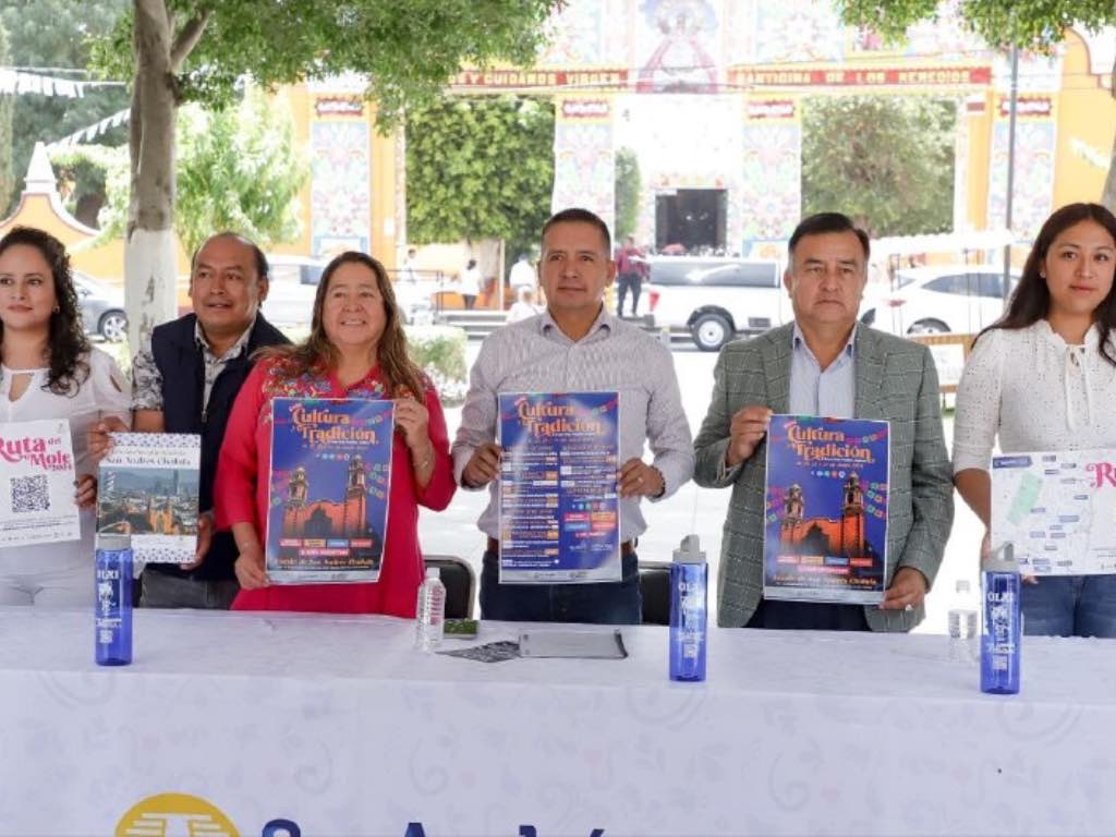 Presentan la Feria “Cultura y Tradición 2024” en San Andrés Cholula