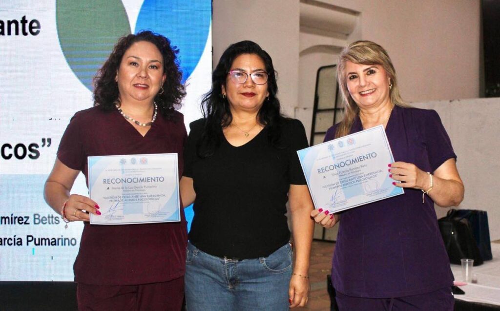 Capacitan a personal del Ayuntamiento de San Andrés Cholula en Primeros Auxilios Psicológicos
