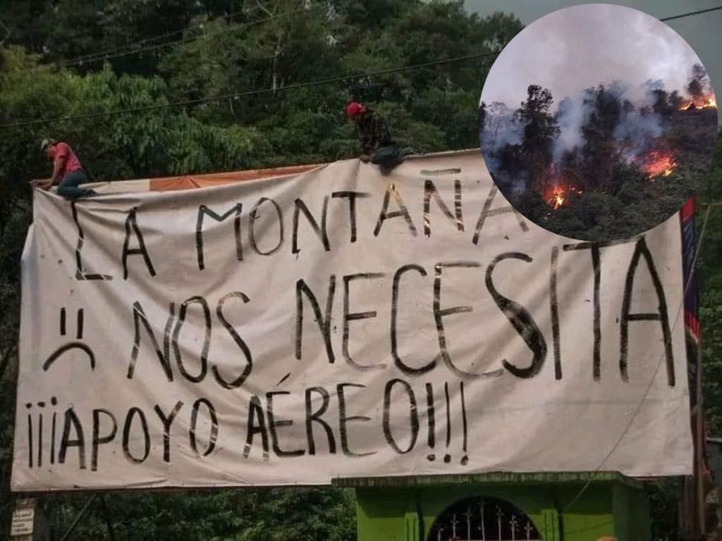 En Puebla hay 9 incendios forestales activos; Sedena activa Plan DN-III-E