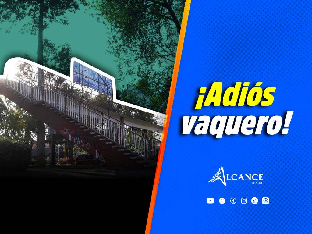 ¡Adiós a un grande! Retirarán el puente peatonal frente al CENCH