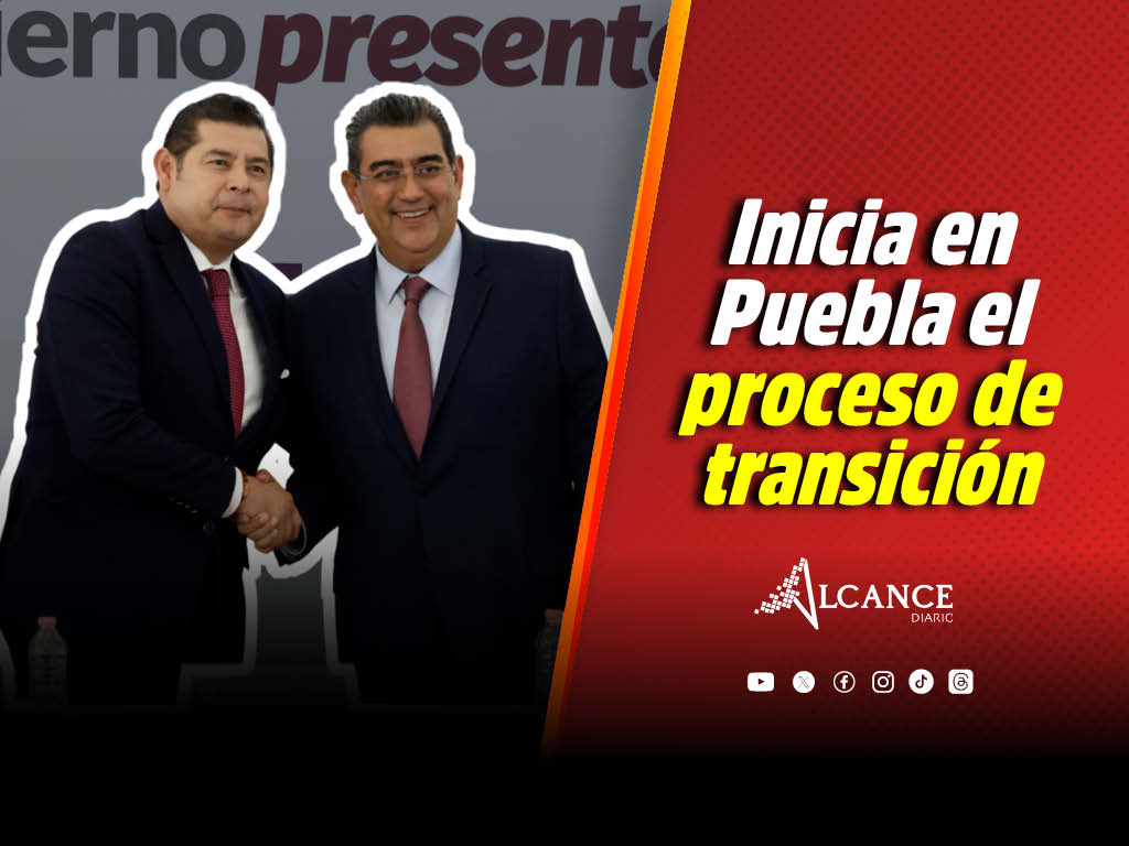 Inician Armenta y Sergio Salomón transición del gobierno de Puebla
