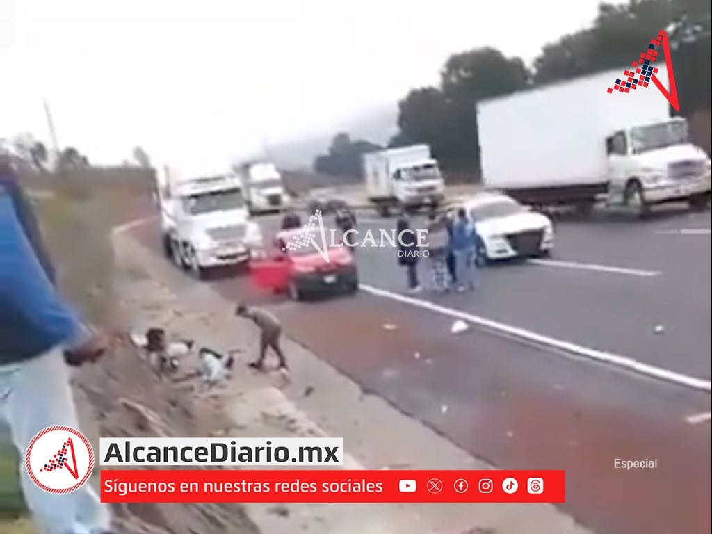 Carambola deja un muerto y 2 heridos sobre la México- Puebla a la altura de Tlahuapan