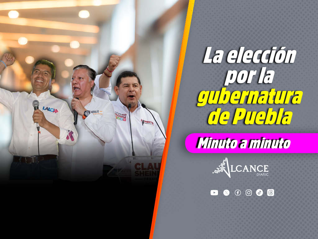 Sigue el minuto a minuto de la jornada electoral por la gubernatura de Puebla