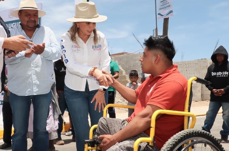 ¡Como nueva! Entregan rehabilitación de calle principal de San Gregorio Zacapechpan