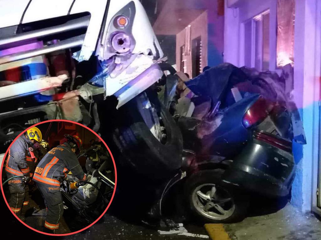 Accidente en Coronango: Camión choca contra camioneta y mata a seis; ya detuvieron al chofer, iba ebrio