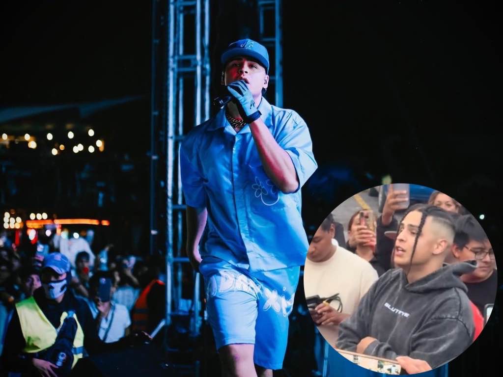 Adán Cruz da "mini" concierto en Puebla tras grabar un video musical en San Bartolo