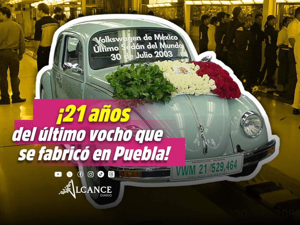 Esta es la historia del Vocho, a 21 años de la fabricación en Puebla del último en el mundo