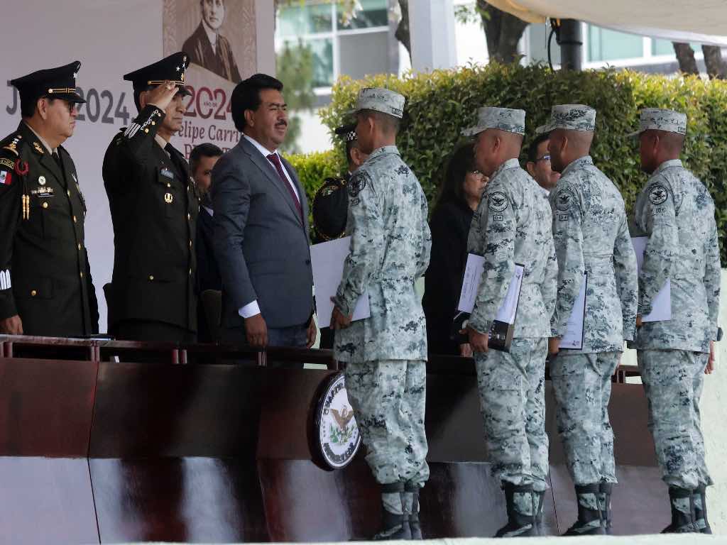 Guardia Nacional cumple cinco años en Puebla; gobierno llama a consolidación 