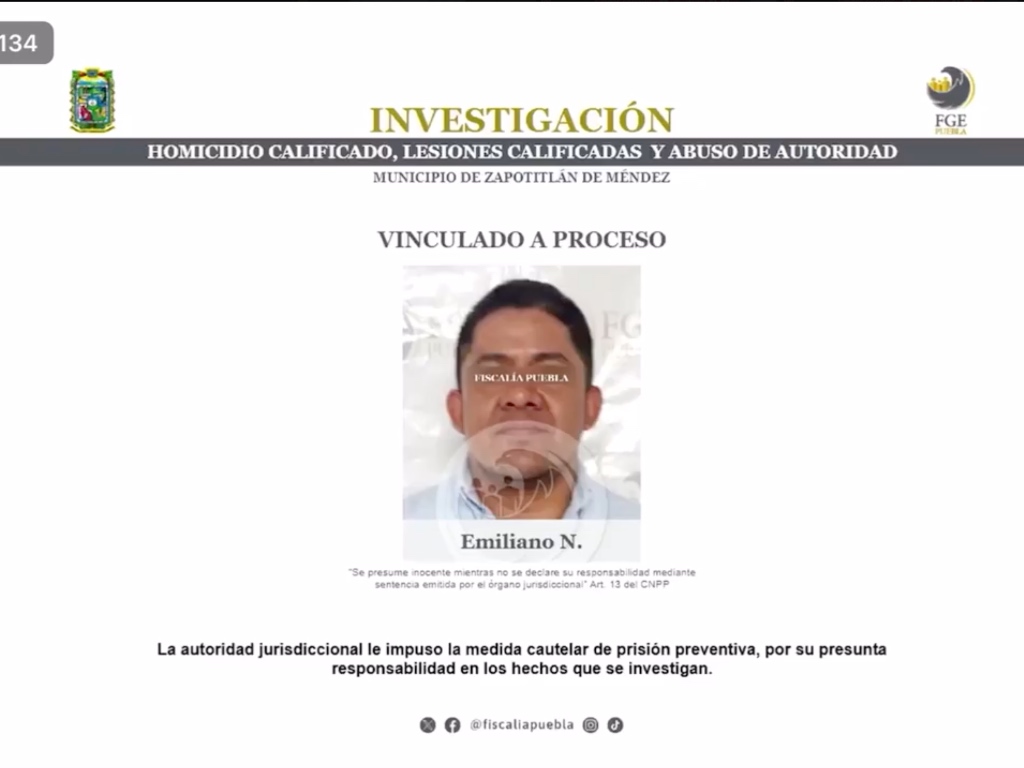 ¡A la cárcel! Edil de Zapotitlán y 7 más son vinculados a proceso por el homicidio del chofer del alcalde electo
