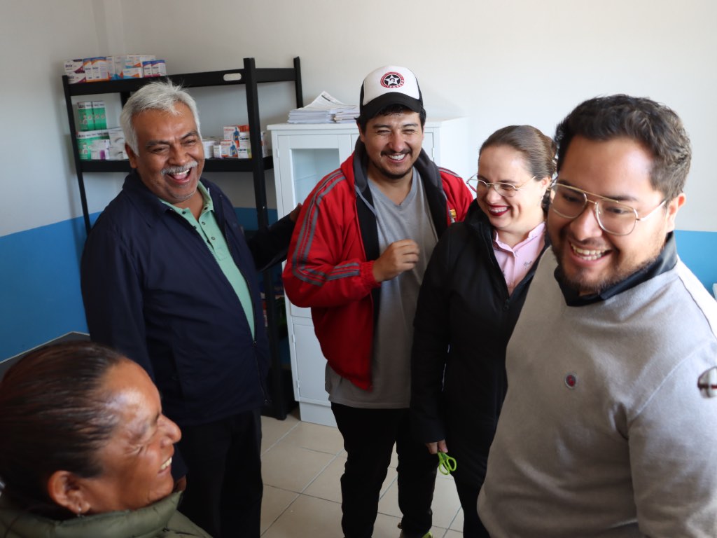 Inauguran consultorio médico en Ocoyucan; beneficiará a más de mil familias