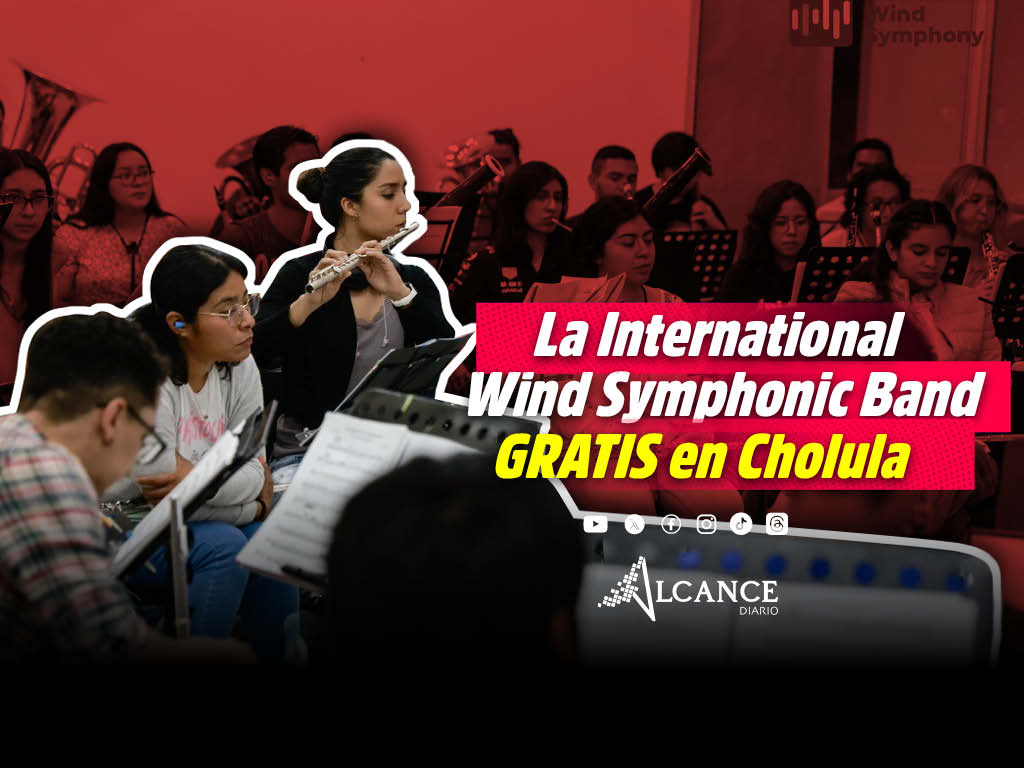 La ‘International Wind Symphonic Band’ llega gratis a San Pedro Cholula