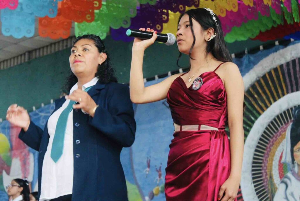 Es de escuela antorchista “La mejor voz de Secundarias Técnicas” en Puebla
