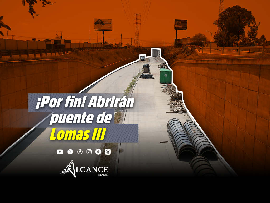 Paso deprimido de acceso a Lomas de Angelópolis III abrirá en agosto