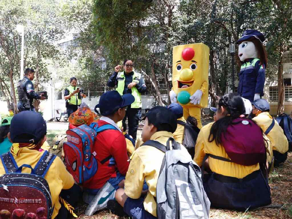 Más de mil niñas y niños de Puebla Capital han recibido capacitación en seguridad vial