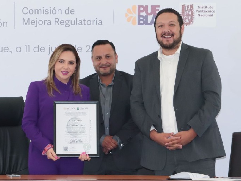 Reconoce CONAMER Ventanilla Digital de San Pedro Cholula