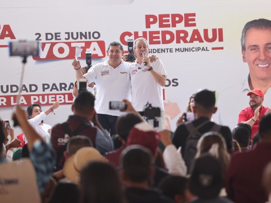 Se comprometen Armenta y Pepe Chedraui a concretar proyectos de infraestructura para Puebla Capital