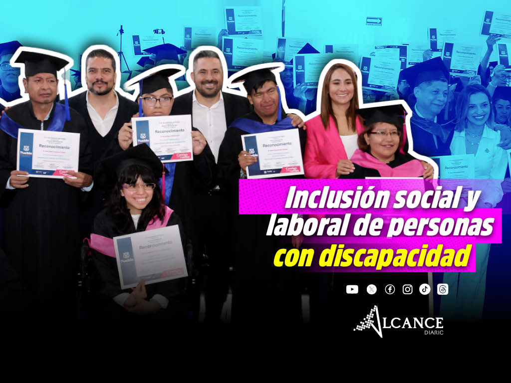 Se gradúan 62 personas con discapacidad de Talleres de Inclusión Laboral y educación básica gracias al SMDIF