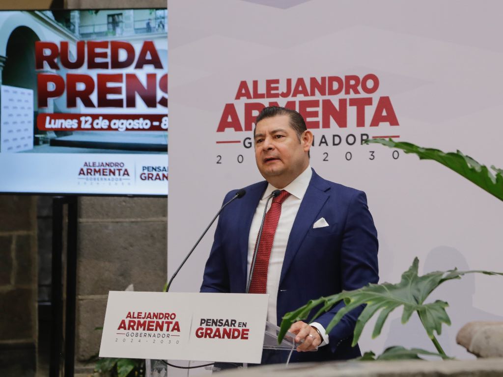 "Soy gobernador electo, no ministerio público": Alejandro Armenta sobre liberación de Mario Marín