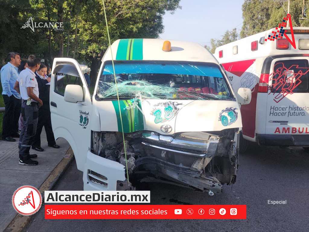 Choque de la Ruta 28 deja 10 pasajeros lesionados en Bosques de Manzanilla