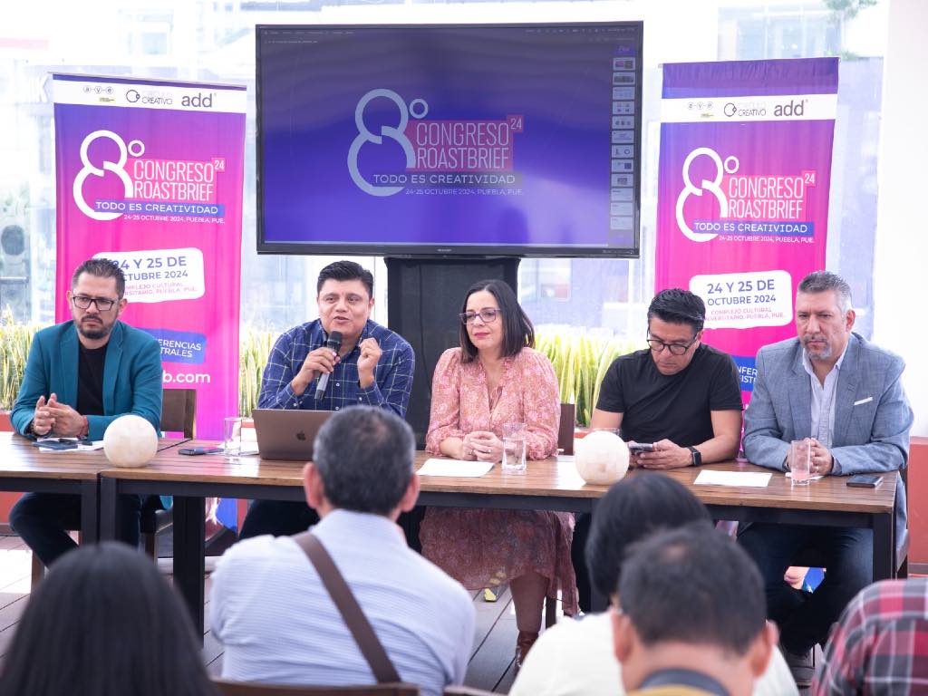 Llega el 8° Congreso Roastbrief “Donde todo es creatividad” a Puebla