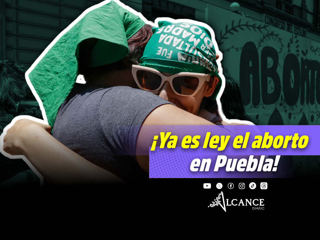 ¡Ya es ley! Publican decreto de la despenalización del aborto en Puebla