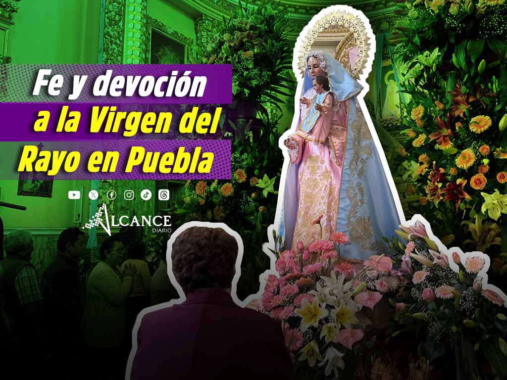 Celebración de la Virgen del Rayo en Puebla: Fe y tradición en la Parroquia de Nuestra Señora del Rayo