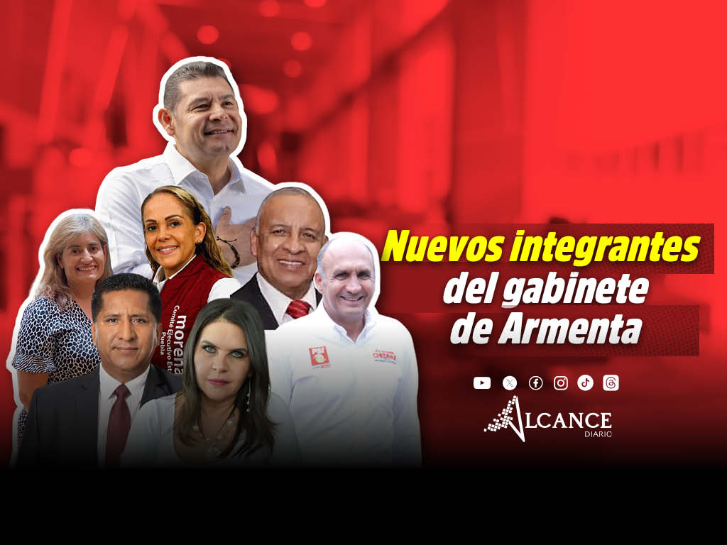 Alejandro Armenta presenta a siete nuevos integrantes de su gabinete estatal