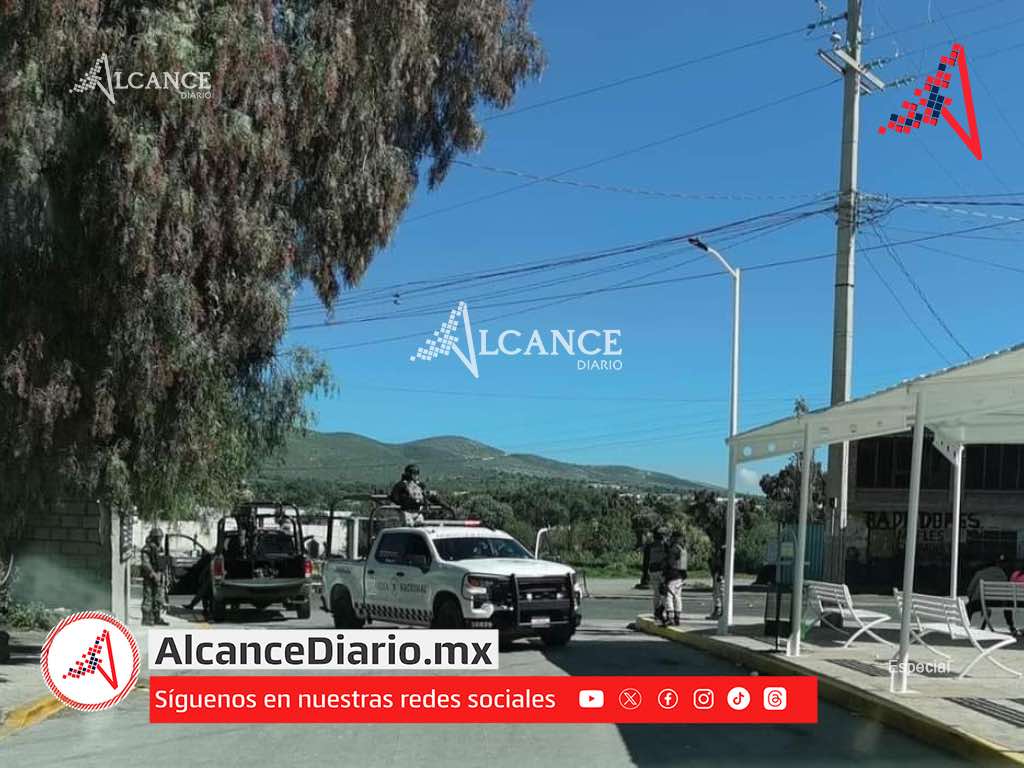Sujetos armados y Guardia Nacional se enfrentan a balazos en Cañada Morelos