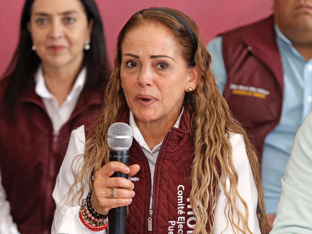 Olga Romero continuará como dirigente de Morena en Puebla hasta diciembre