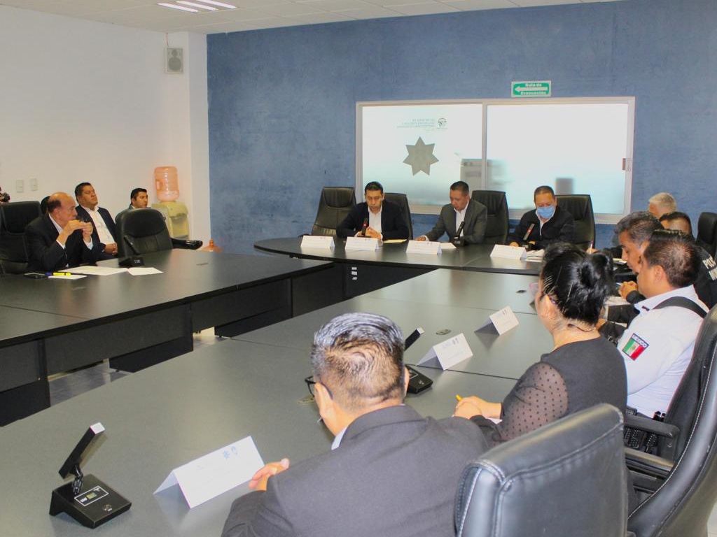 Realizan mesa de seguridad en San Andrés Cholula     