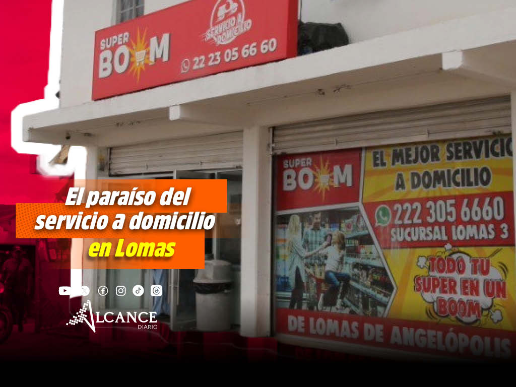 Super Boom, el paraíso del servicio a domicilio en Lomas de Angelópolis