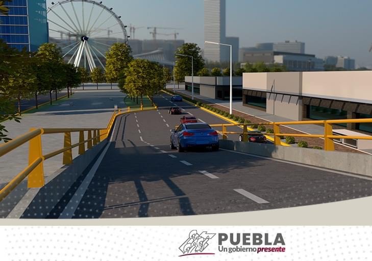 Nueva cara de la Vía Atlixcáyotl Viaducto