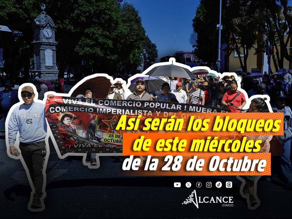 UPVA 28 de Octubre realizará bloqueos en la ciudad de Puebla por una hora