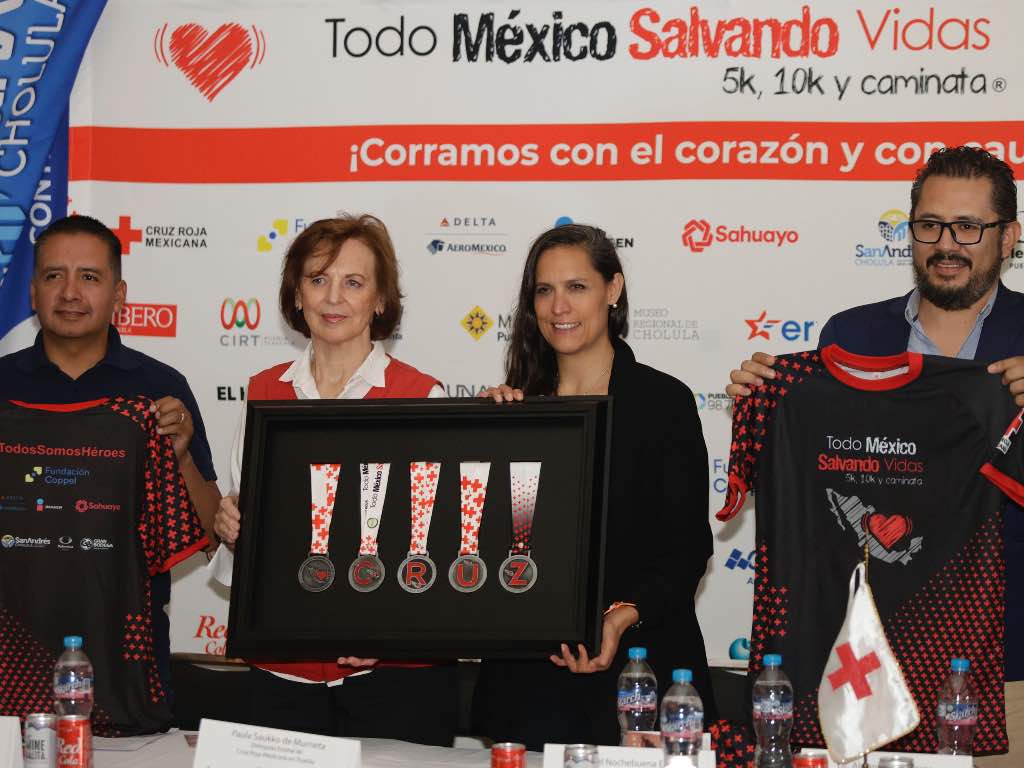 San Andrés Cholula, sede de la quinta carrera de la Cruz Roja