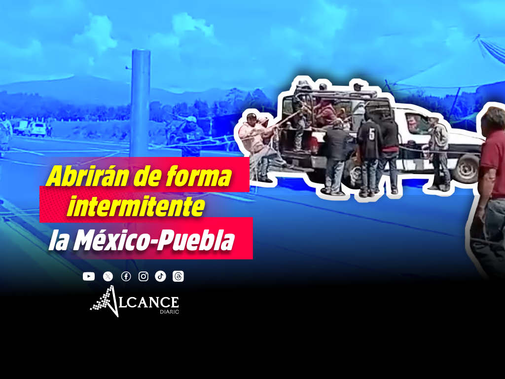 Ejidatarios de Tlahuapan abrirán la circulación de la México-Puebla por dos horas