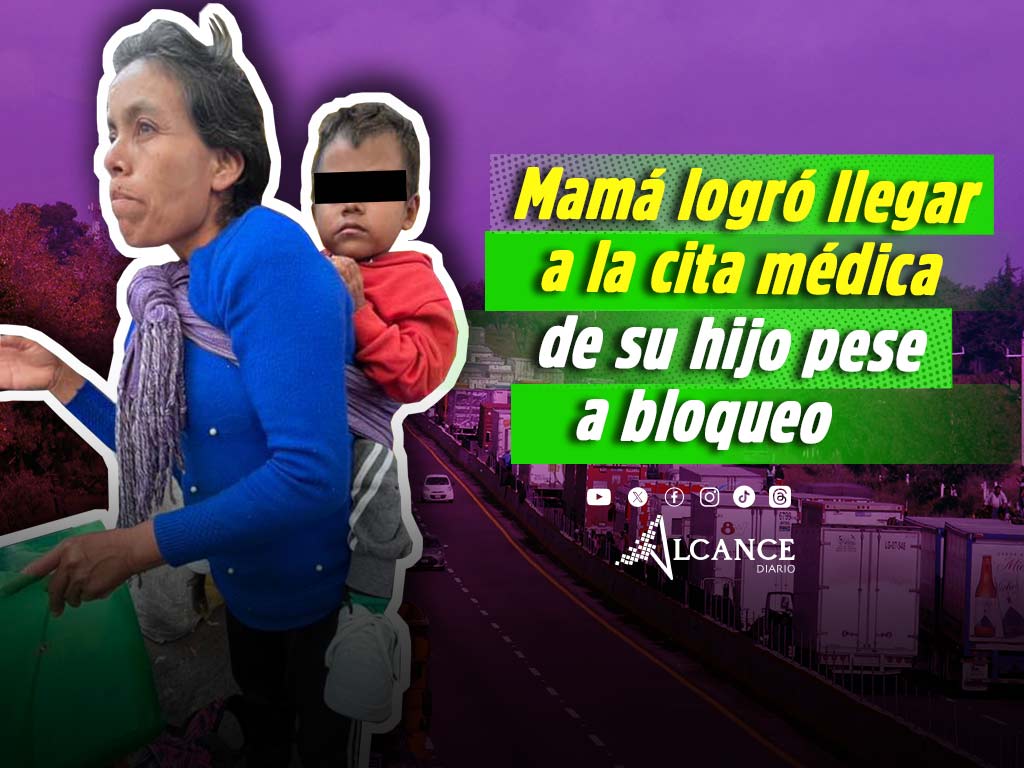Isabel, la madre oaxaqueña que caminó con su hijo por la autopista México-Puebla sí llegó a cita médica