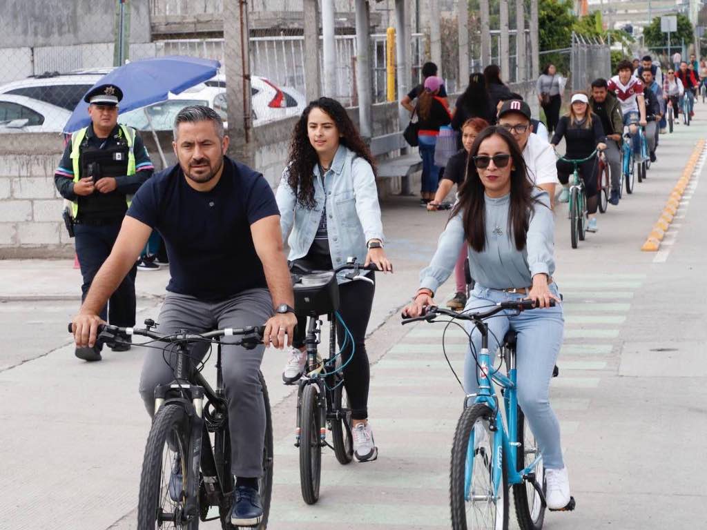 Se ha dado mantenimiento a 10.1 kilómetros de ciclovías en Puebla Capital durante 2024
