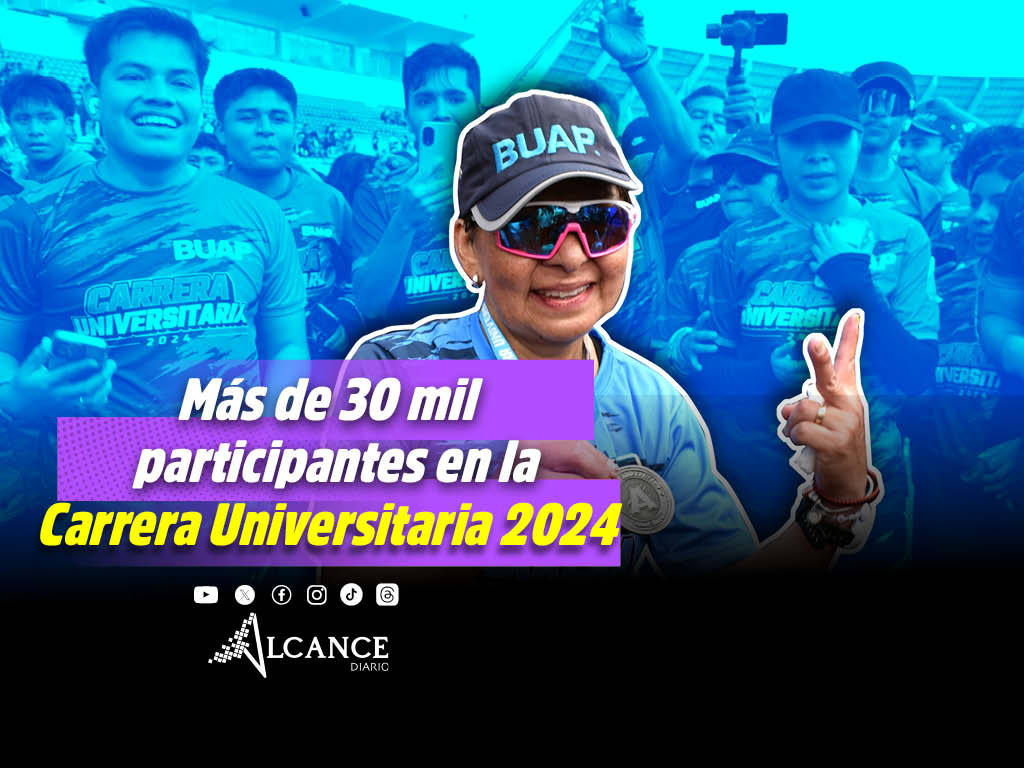 Carrera Universitaria de la BUAP 2024 supera su meta de participantes