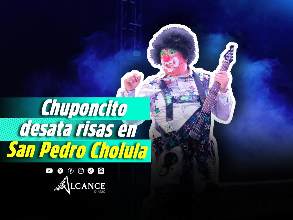Chuponcito se presenta exitosamente en la Feria de San Pedro Cholula
