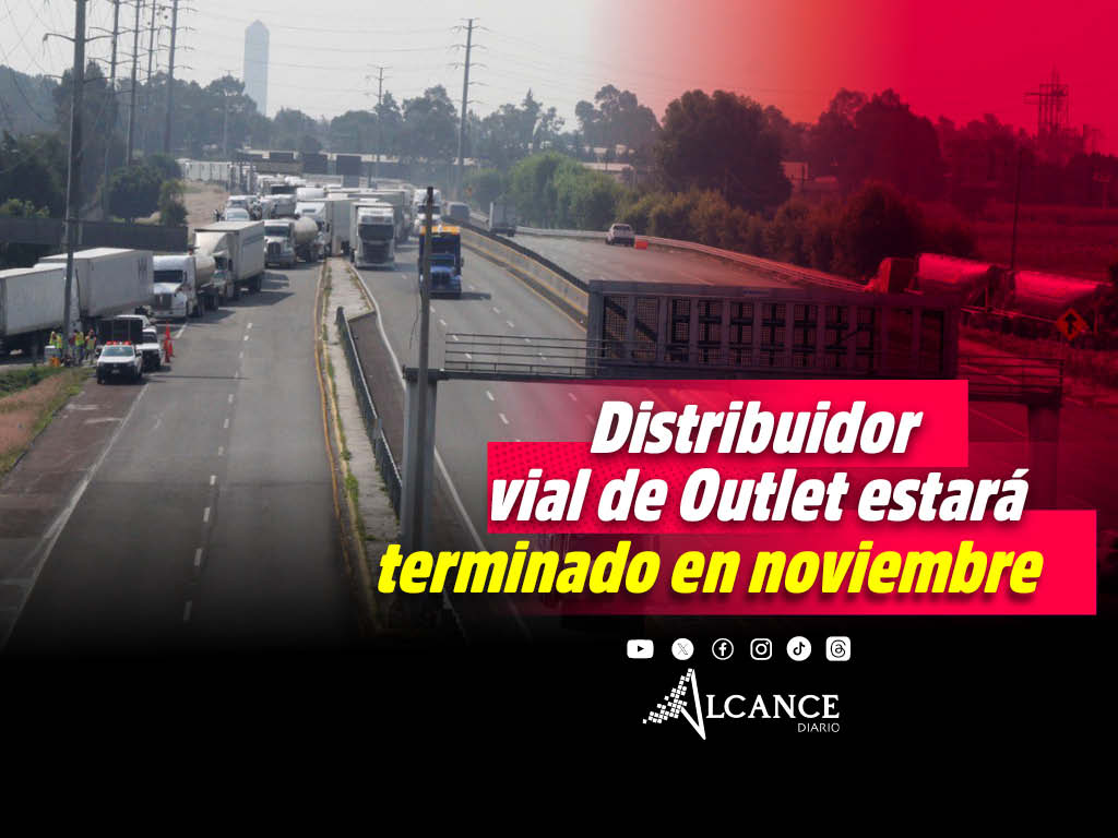 Distribuidor vial de Outlet Puebla costará 49 millones de pesos