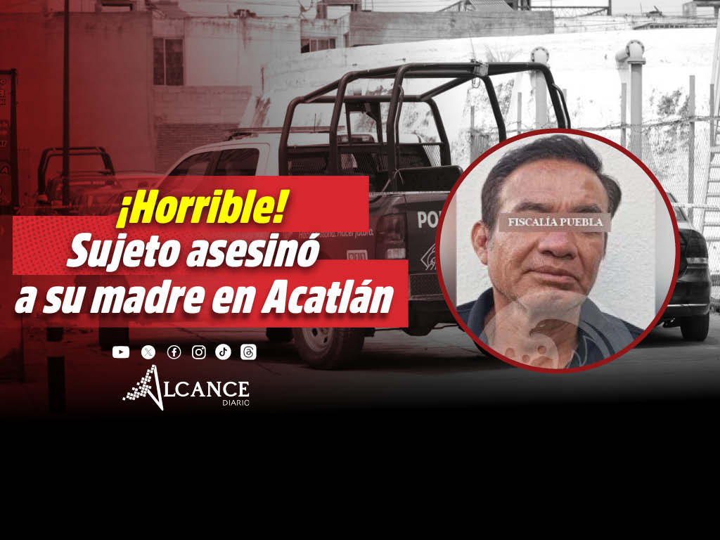 Saúl N mató a su madre con una piedra en el Barrio San Antonio de Acatlán