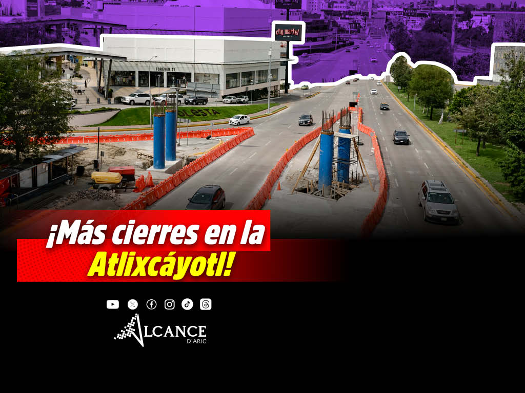 Habrá cierres en Vía Atlixcáyotl y Periférico desde este 18 de septiembre; afectará a peatones, ciclistas y automovilistas