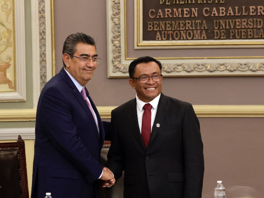 Mejor decisión de la LXI Legislatura fue nombrar a Sergio Salomón como gobernador: Garmendia