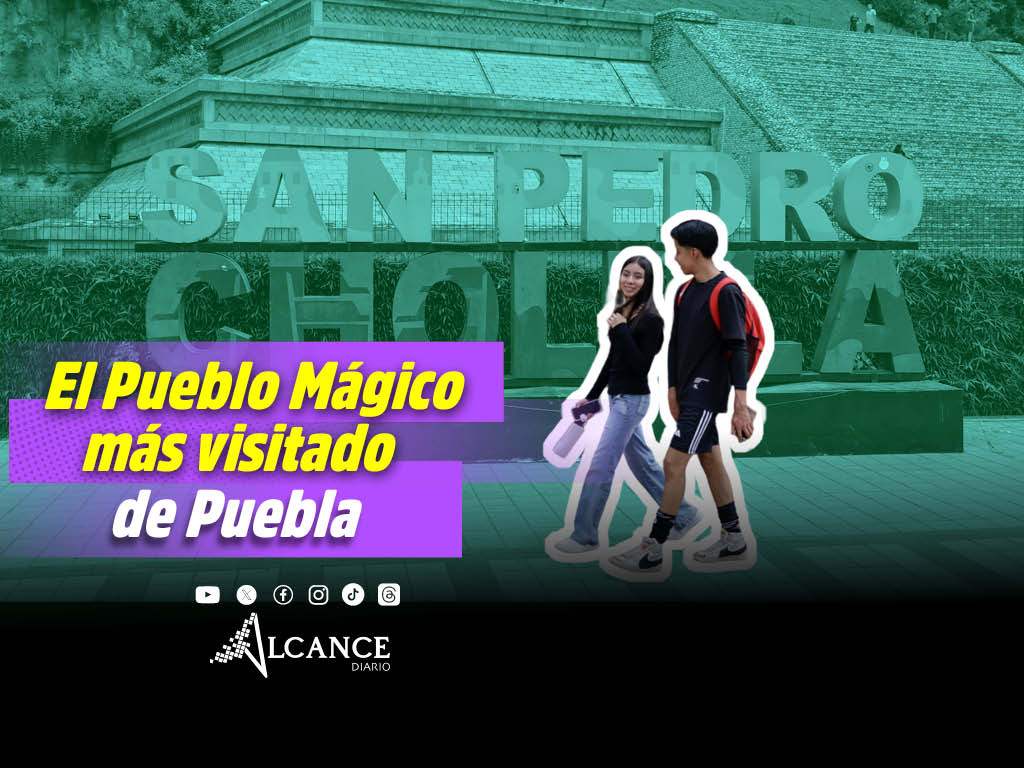Por segundo año, San Pedro Cholula es el Pueblo Mágico más visitado de Puebla