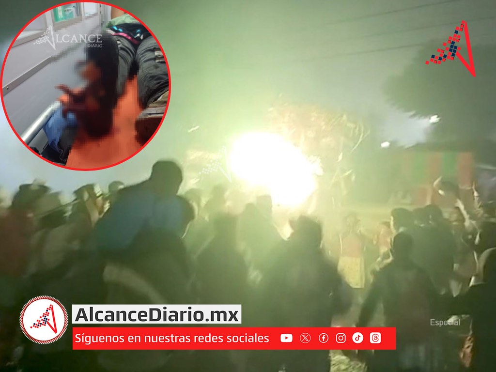 Le explota una bomba de pirotecnia a hombre en Chignautla, pierde un pie