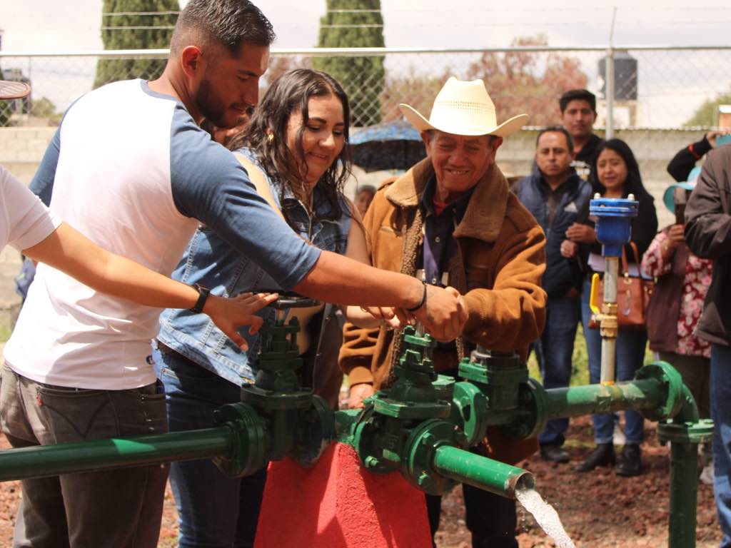 Inauguran nuevo pozo de agua potable en Cañada Morelos