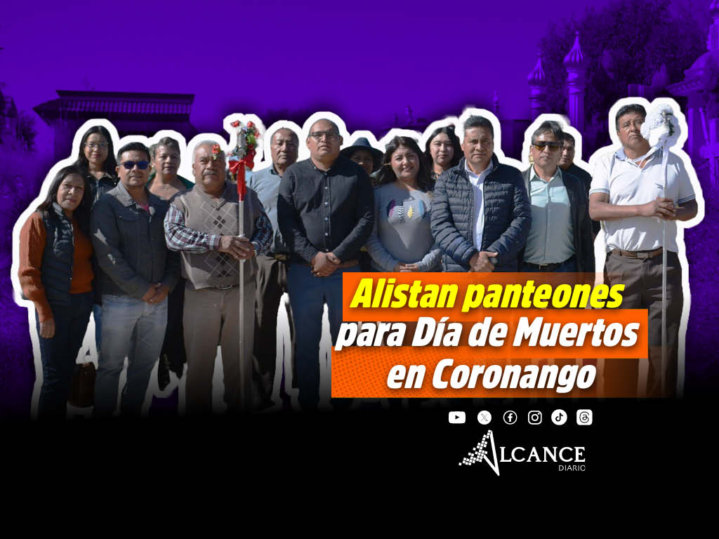 Inicia Armando Aguirre con limpieza de panteones de Coronango por Día de Muertos
