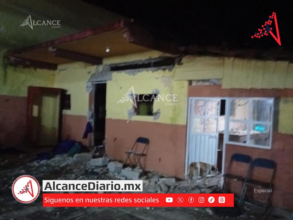 Deja nueve heridos explosión por alcance de pirotecnia en Tlatlauquitepec