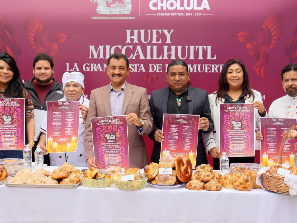 Llega a San Pedro Cholula “Huey Miccailhuitl, la gran fiesta de los muertos”