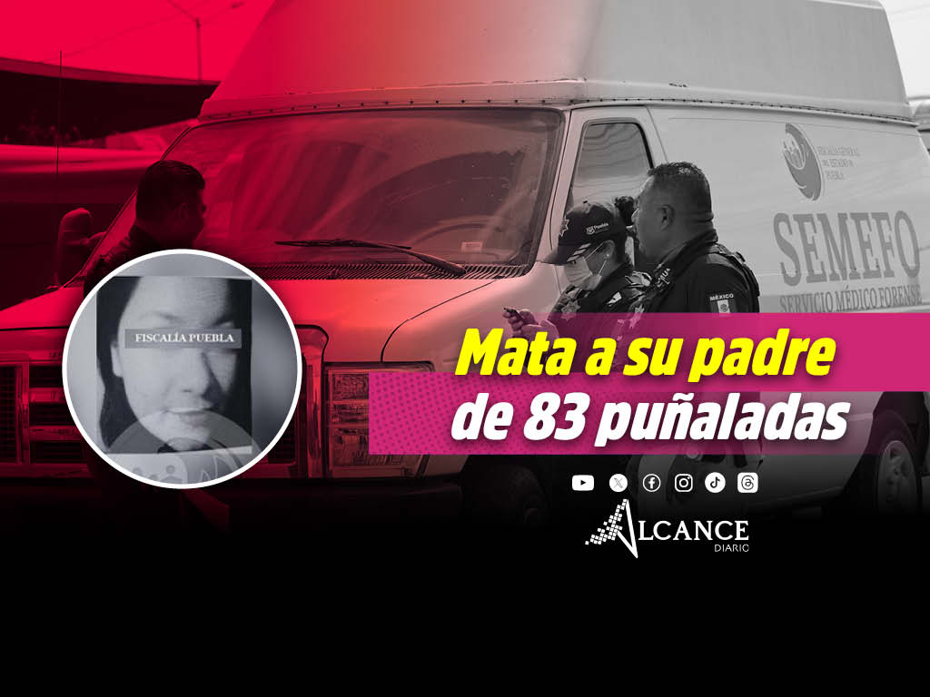 De 83 puñaladas Leticia N. mató a su papá en Acatzingo